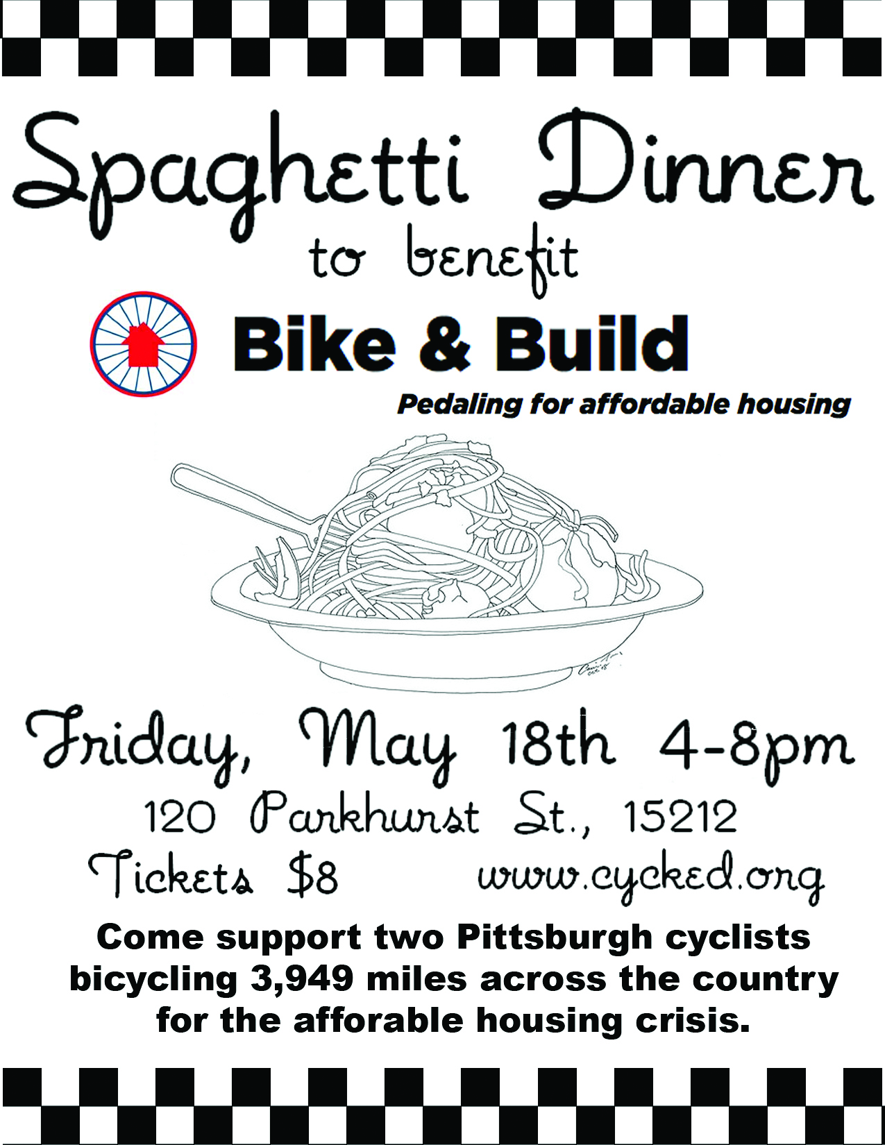 Spaghetti Dinner Fundraiser Template
